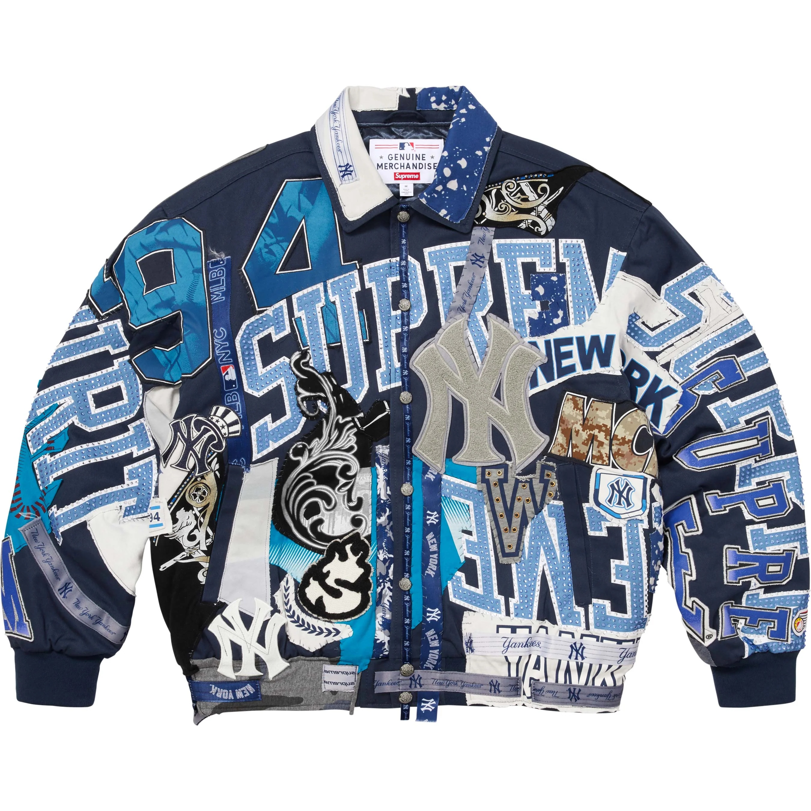 Supreme®/Jeff Hamilton New York Yankees™  Varsity Jacket view 5